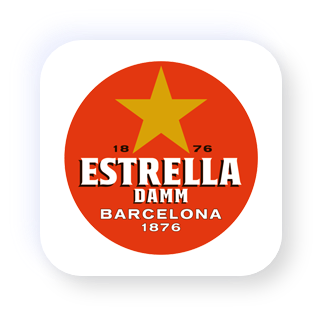 Estrella Damm Logo – Zur Estrella Damm Website